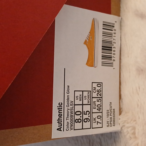 Vans Yellow Canvas Sneakers - Picture 4 of 4